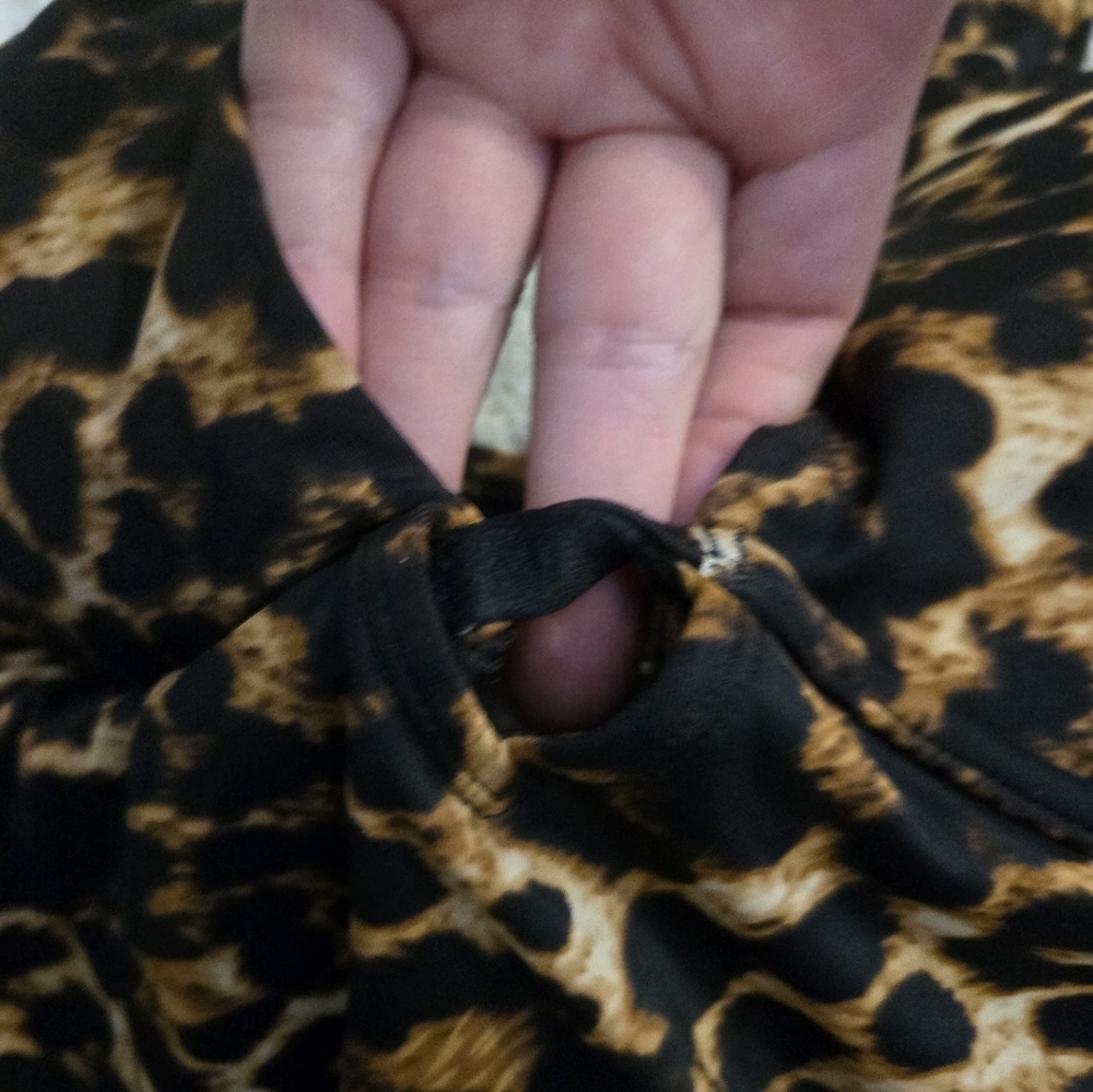 Leopard Print One-Piece Swimsuit - Picture 2 of 13